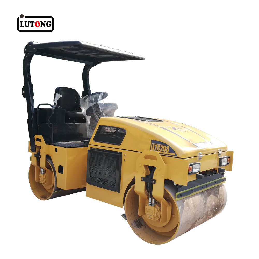 LTC203 3 Tons Hydraulic Double Drum Road Roller