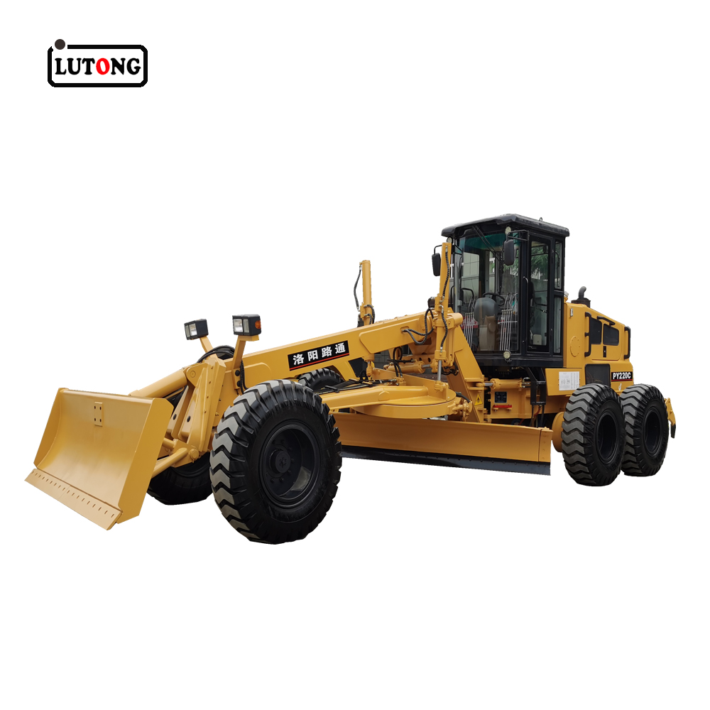 PY220C 220hp Hydrodynamic Self-propelled Motor Grader