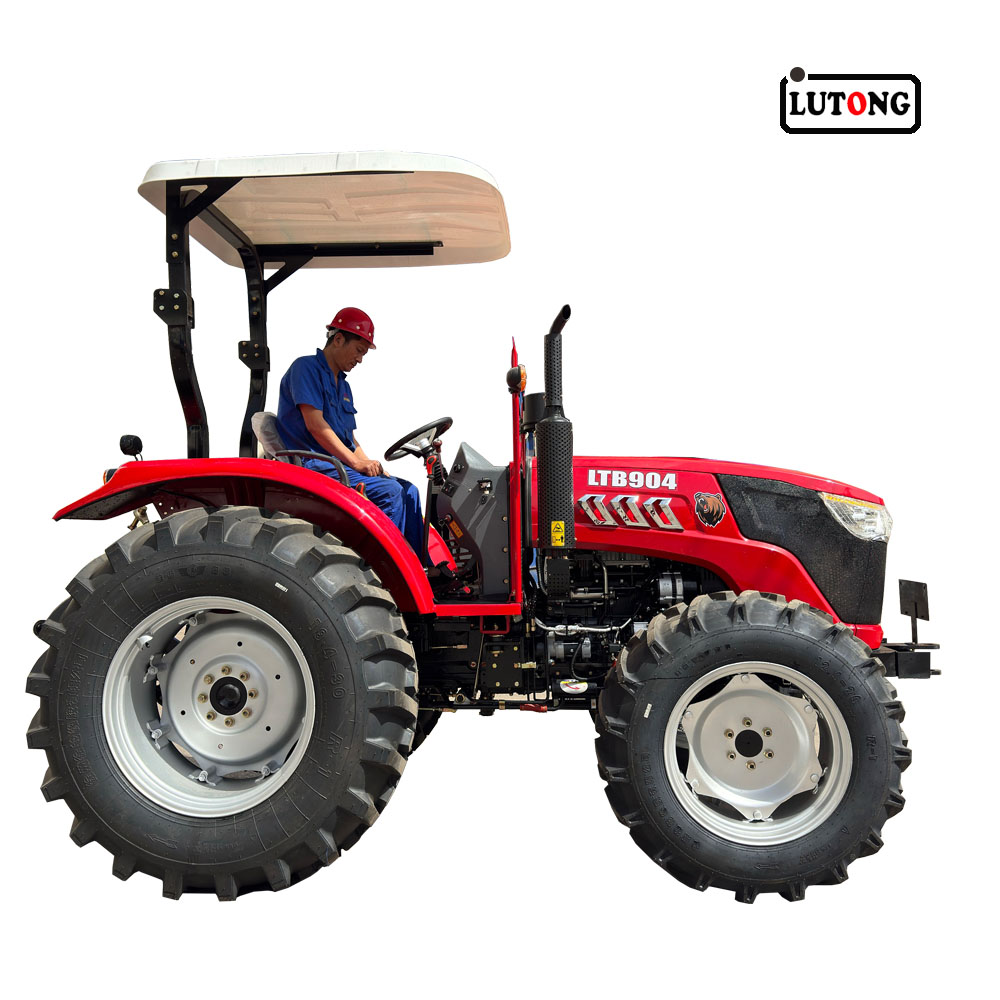 90hp Tractor High Quality Small Compact Mini Agricultural Wheel Farm 4wd 4x4 Tra