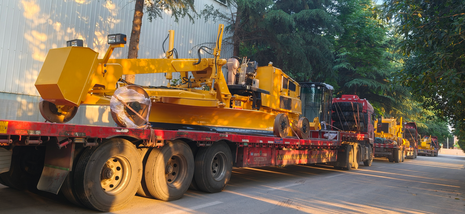 Batch Delivery of Motor Graders Completed!